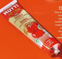 Albert Heijn Mutti Tomaten concentraat dubbel aanbieding