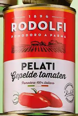 Albert Heijn Rodolfi Pelati gepelde tomaten aanbieding