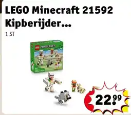Kruidvat LEGO Minecraft 21592 Kipberijder Woestijnaanval aanbieding
