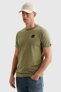 Wehkamp PME Legend regular fit T-shirt - mosgroen aanbieding