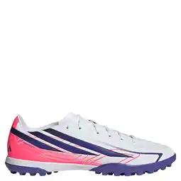 Wehkamp adidas Performance F50 Hyperfast Club senior imitatieleren voetbalschoenen - roze/paars aanbieding