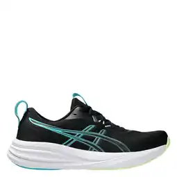 Wehkamp ASICS Gel-Pulse 17 mesh hardloopschoenen - zwart/lichtblauw aanbieding