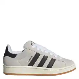 Wehkamp adidas Originals Campus 00s suède sneakers lichtgrijs/zwart/wit aanbieding