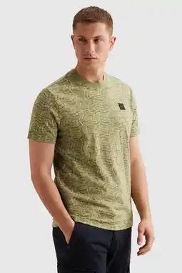 Wehkamp PME Legend regular fit T-shirt met print - mosgroen aanbieding