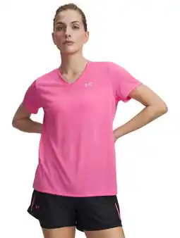 Wehkamp Under Armour Tech sportshirt - roze aanbieding