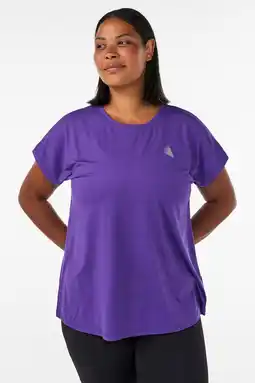 Wehkamp ACTIVE By Zizzi sportshirt - paars aanbieding