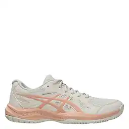 Wehkamp ASICS Upcourt 6 mesh sportschoenen - ecru/oranje aanbieding