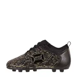 Wehkamp Stanno Vulture FG JR II junior voetbalschoenen zwart/goud aanbieding