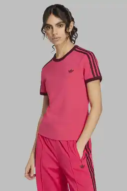 Wehkamp adidas Originals Cali T-shirt - roze aanbieding