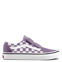 Wehkamp Vans Old Skool leren sneakers - paars aanbieding