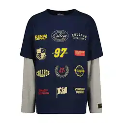 Wehkamp Vingino longsleeve donkerblauw aanbieding