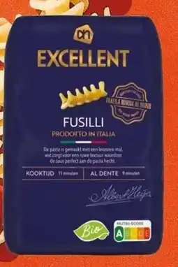 Albert Heijn AH Excellent Biologische fusilli aanbieding