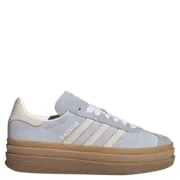 Wehkamp adidas Originals Gazelle Bold sneakers lichtblauw/ecru aanbieding