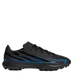 Wehkamp adidas Performance F50 Hyperfast Club junior voetbalschoenen - zwart/blauw aanbieding