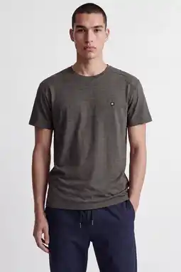 Wehkamp JACK & JONES CORE regular fit T-shirt met logo - groen aanbieding
