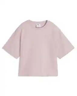 Wehkamp Puma essential elevated T-shirt - oudroze aanbieding