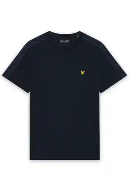 Wehkamp Lyle & Scott T-shirt donkerblauw aanbieding