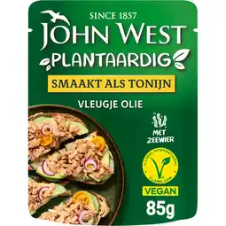 Jumbo John West Plantaardige Tonijn Met Olie 85 g aanbieding
