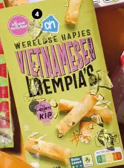 Albert Heijn AH Wereldse hapjes Vietnamese stijl loempia's aanbieding