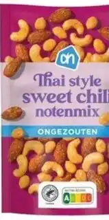 Albert Heijn AH Thai style sweet chili notenmix aanbieding