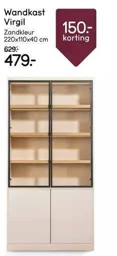 Leen Bakker Wandkast Virgil aanbieding