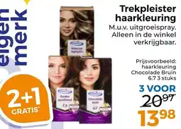 Trekpleister Trekpleister haarkleuring aanbieding