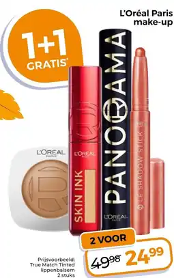 Trekpleister L'Oréal Paris make-up aanbieding