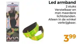 Trekpleister Led armband aanbieding