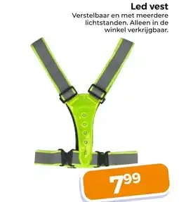 Trekpleister Led vest aanbieding