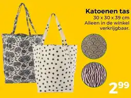 Trekpleister Katoenen tas aanbieding