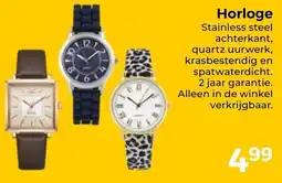 Trekpleister Horloge aanbieding