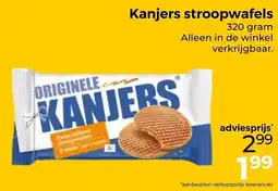 Trekpleister Kanjers stroopwafels aanbieding