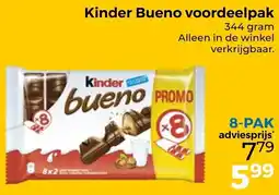 Trekpleister Kinder Bueno voordeelpak aanbieding