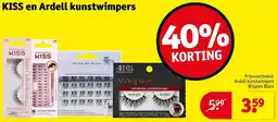 Kruidvat KISS en Ardell kunstwimpers aanbieding