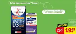 Kruidvat Extra hoge dosering 75 mcg aanbieding