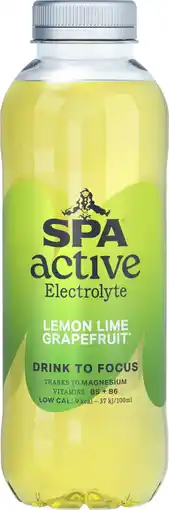Dirk Spa Active lemon lime grapefruit aanbieding