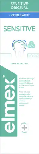 Dirk Elmex Tandpasta sensitive whitening aanbieding