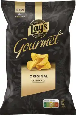 Dirk Lay's Chips gourmet original classic cut aanbieding