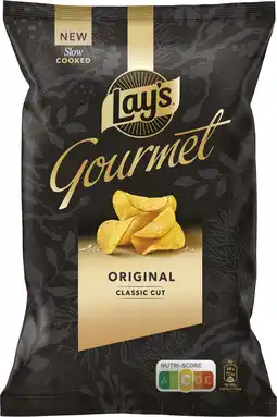 Dirk Lay's Chips gourmet original classic cut aanbieding