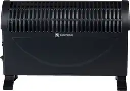 Dirk Alpina Convectie kachel zwart 1500w aanbieding