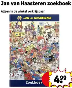 Kruidvat Jan van Haasteren zoekboek aanbieding