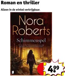 Kruidvat Roman en thriller aanbieding