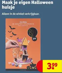Kruidvat Maak je eigen Halloween huisje aanbieding