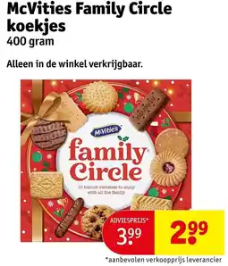 Kruidvat McVities Family Circle koekjes aanbieding