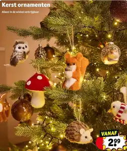 Kruidvat Kerst ornamenten aanbieding