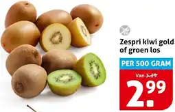 Hoogvliet Zespri kiwi gold of groen los aanbieding
