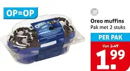 Hoogvliet Oreo muffins aanbieding