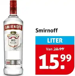 Hoogvliet Smirnoff aanbieding