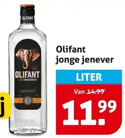 Hoogvliet Olifant jonge jenever aanbieding