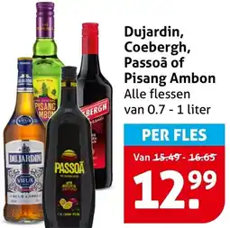 Hoogvliet Dujardin, Coebergh, Passoã of Pisang Ambon aanbieding